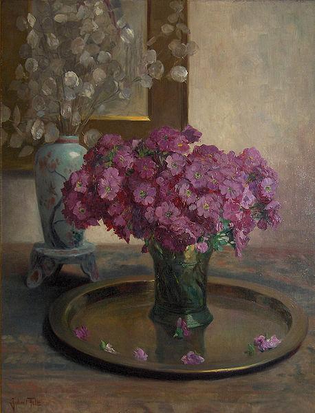 Georges Jansoone Still life with flowers China oil painting art